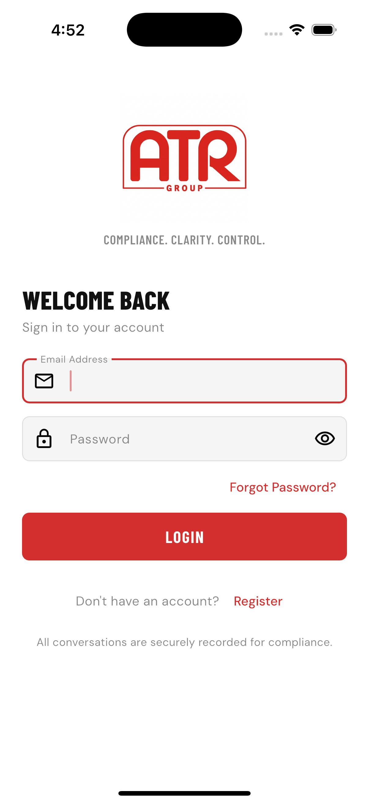 ATR GROUP — Mobile App screenshot 1 by Emirates ITS